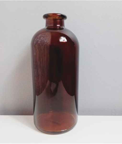 Bottle Vase Burnt Amber