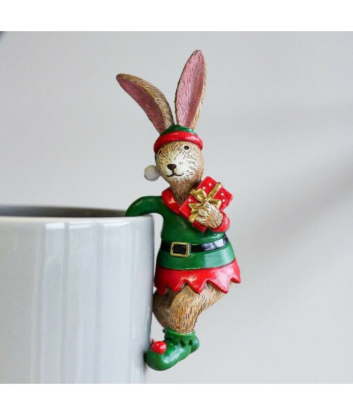 Christmas decorations Elf Rabbit pot hanging