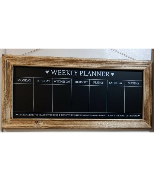 Chalkboard Weekly Planner